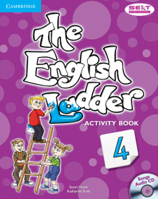 The English Ladder Level 4 Activity Book with Songs Audio CD